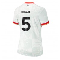 Liverpool Ibrahima Konate #5 Tretí Ženy futbalový dres 2024-25 Krátky Rukáv